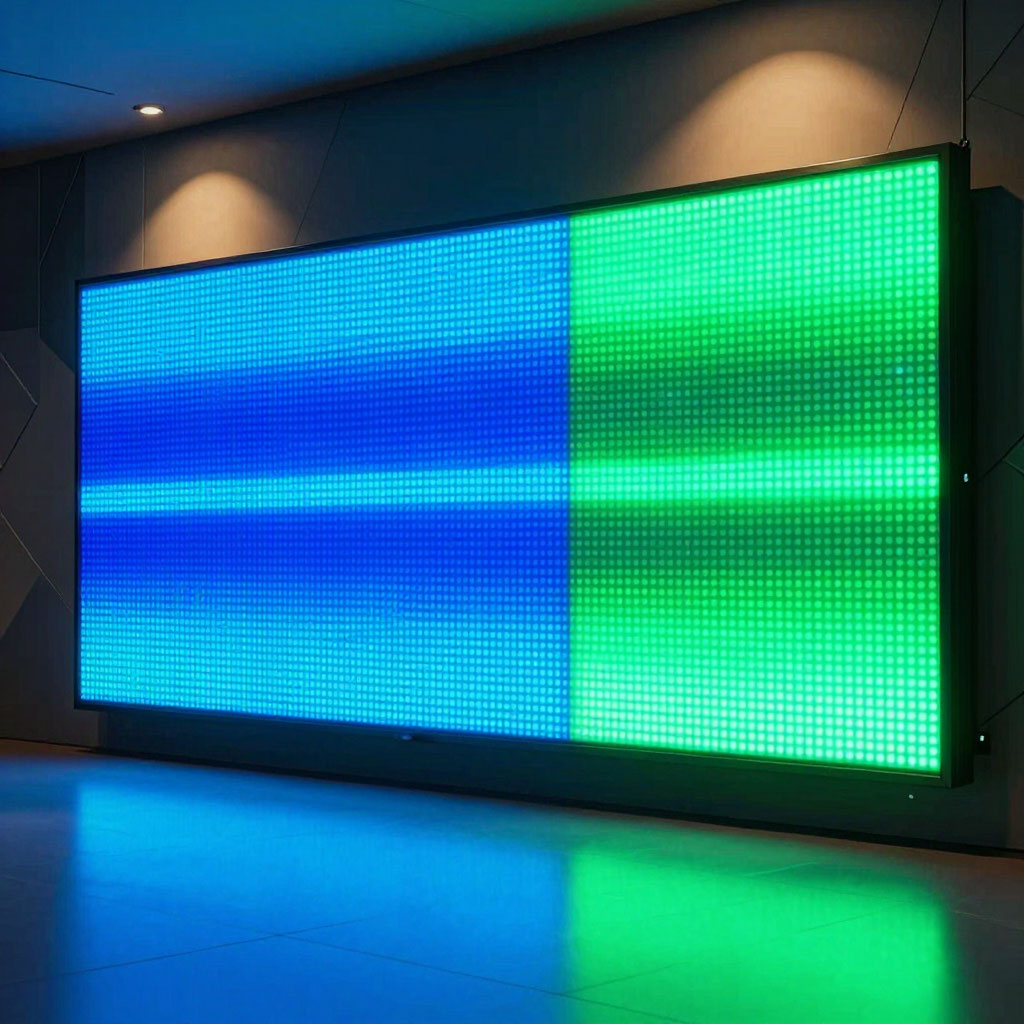 Светодиодные (LED) экраны для рекламы в помещениях